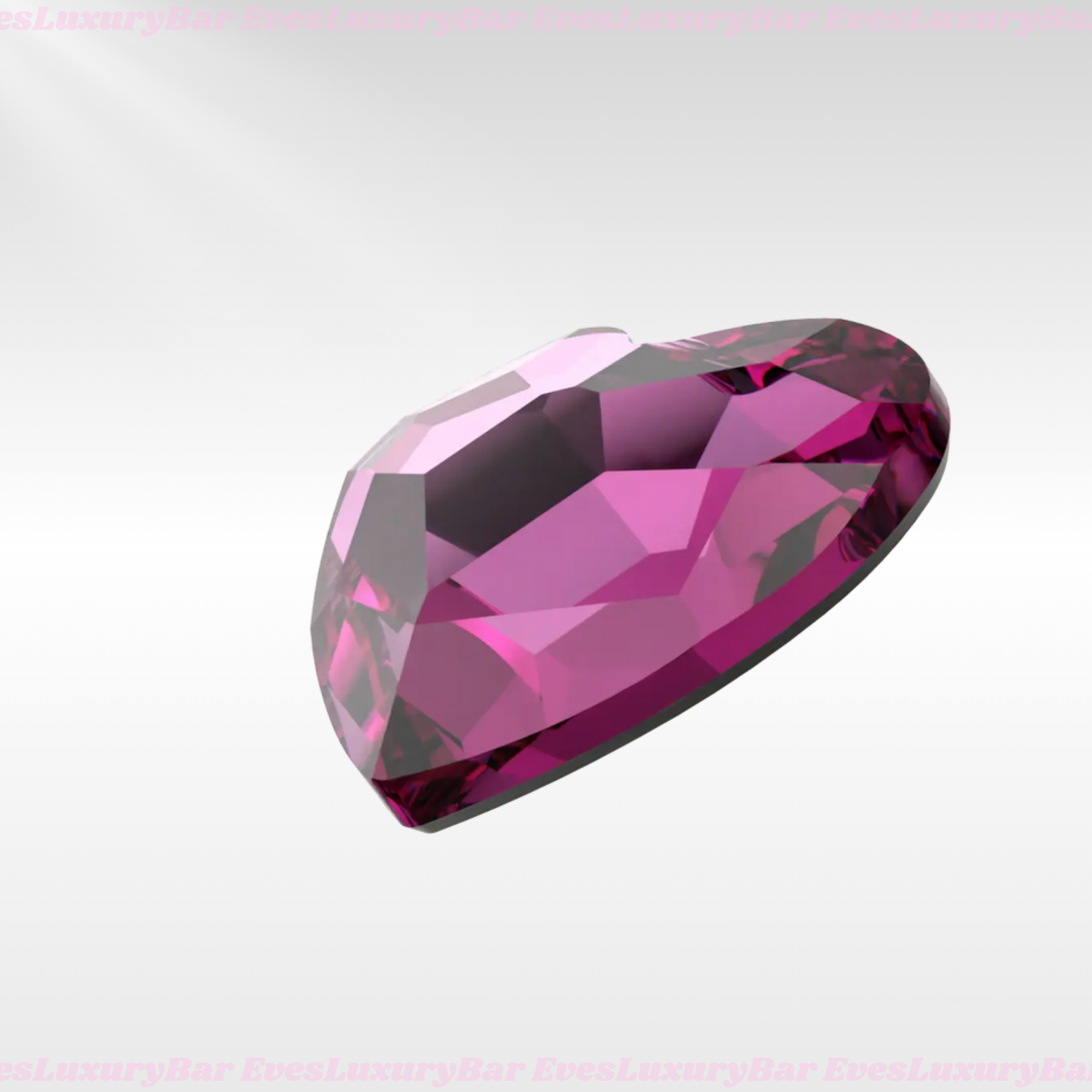 (WHOLESALE) SERINITY HEART - DARK ROSE