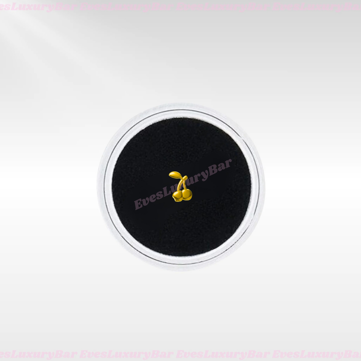 18K GOLD CHARM CHERRIES (preorder)