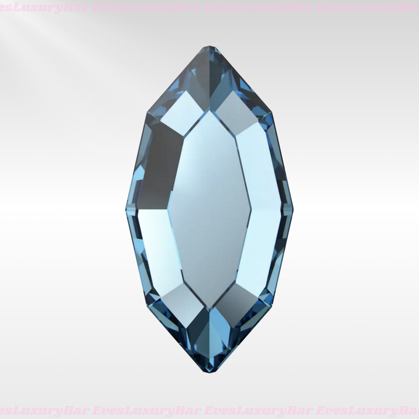 (WHOLESALE) SERINITY NAVETTE - AQUAMARINE
