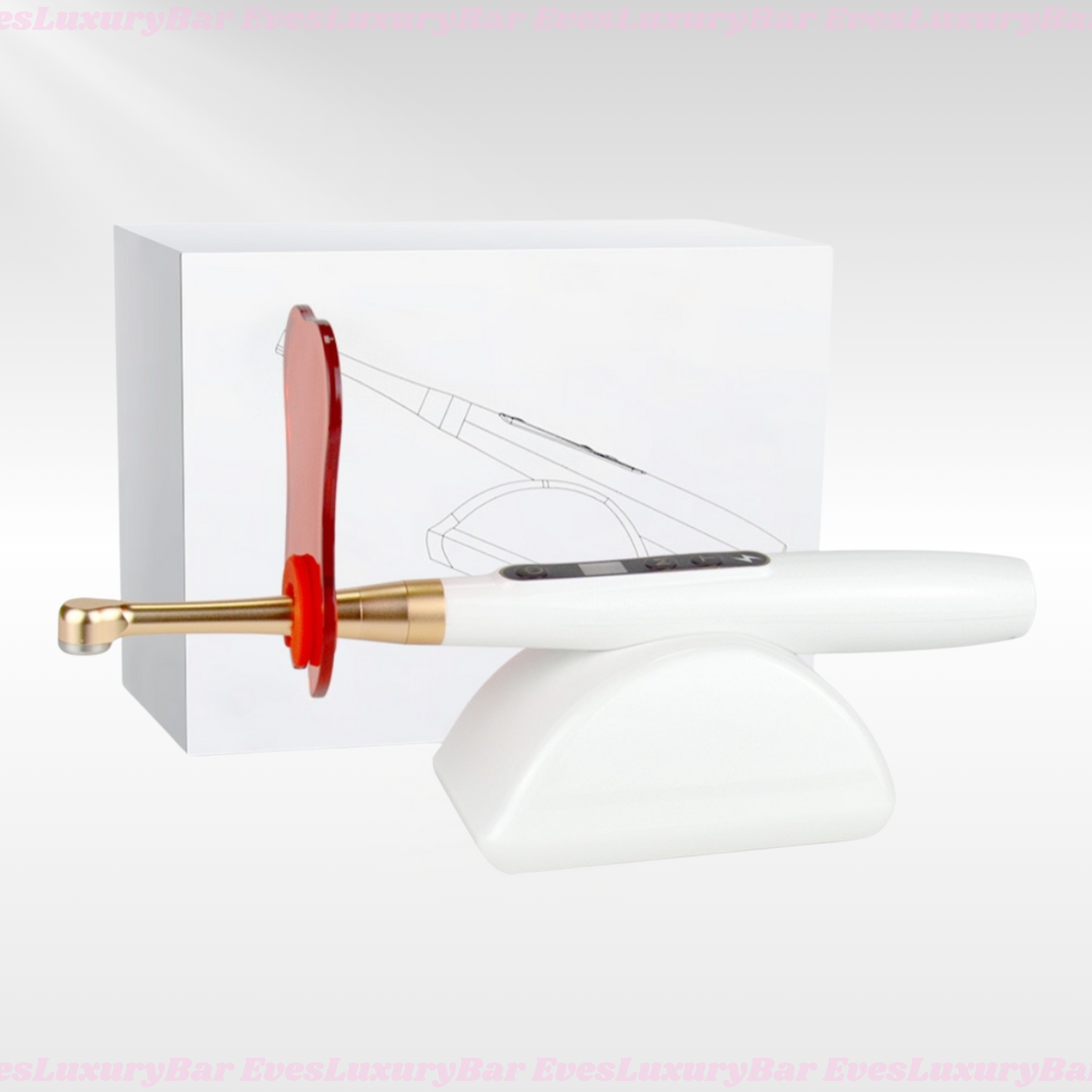 ONE SECOND WHITE DENTAL LED CURING LIGHT