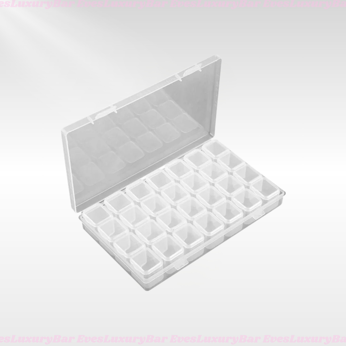 28 GRID PLASTIC GEM CASE
