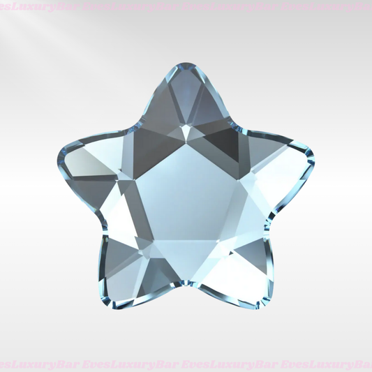 (WHOLESALE) SERINITY STAR FLOWER - AQUAMARINE