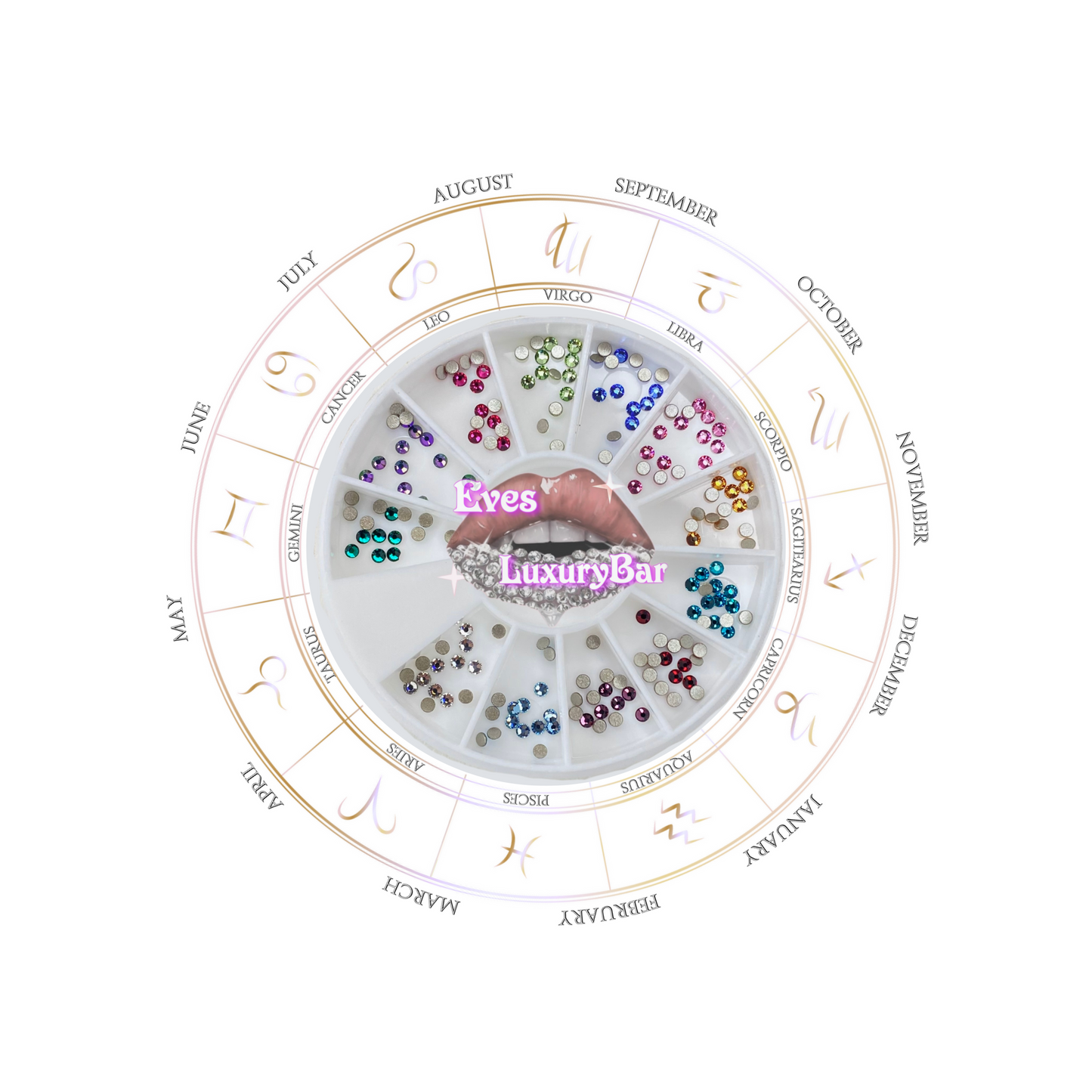 SERINITY BIRTHSTONE CRYSTAL TRAY