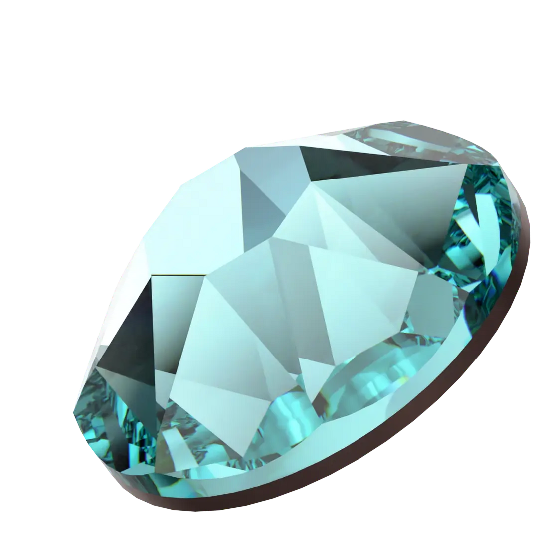 SERINITY CRYSTAL - LIGHT TURQUOISE