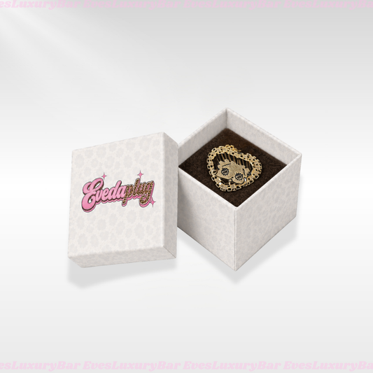 18K GOLD PLATED BETTY BOOP HEART RING