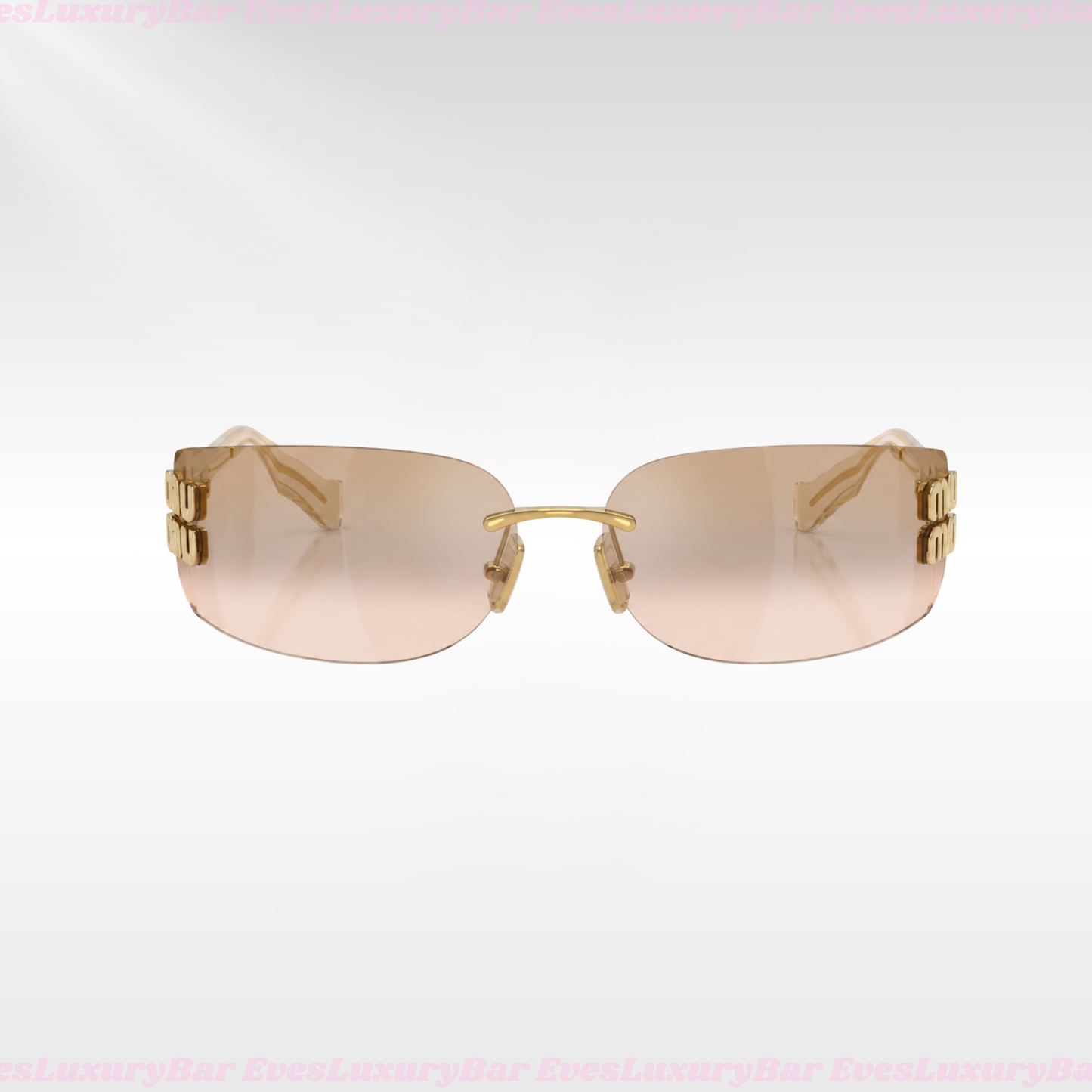 RIMLESS SHIELD SUNGLASSES
