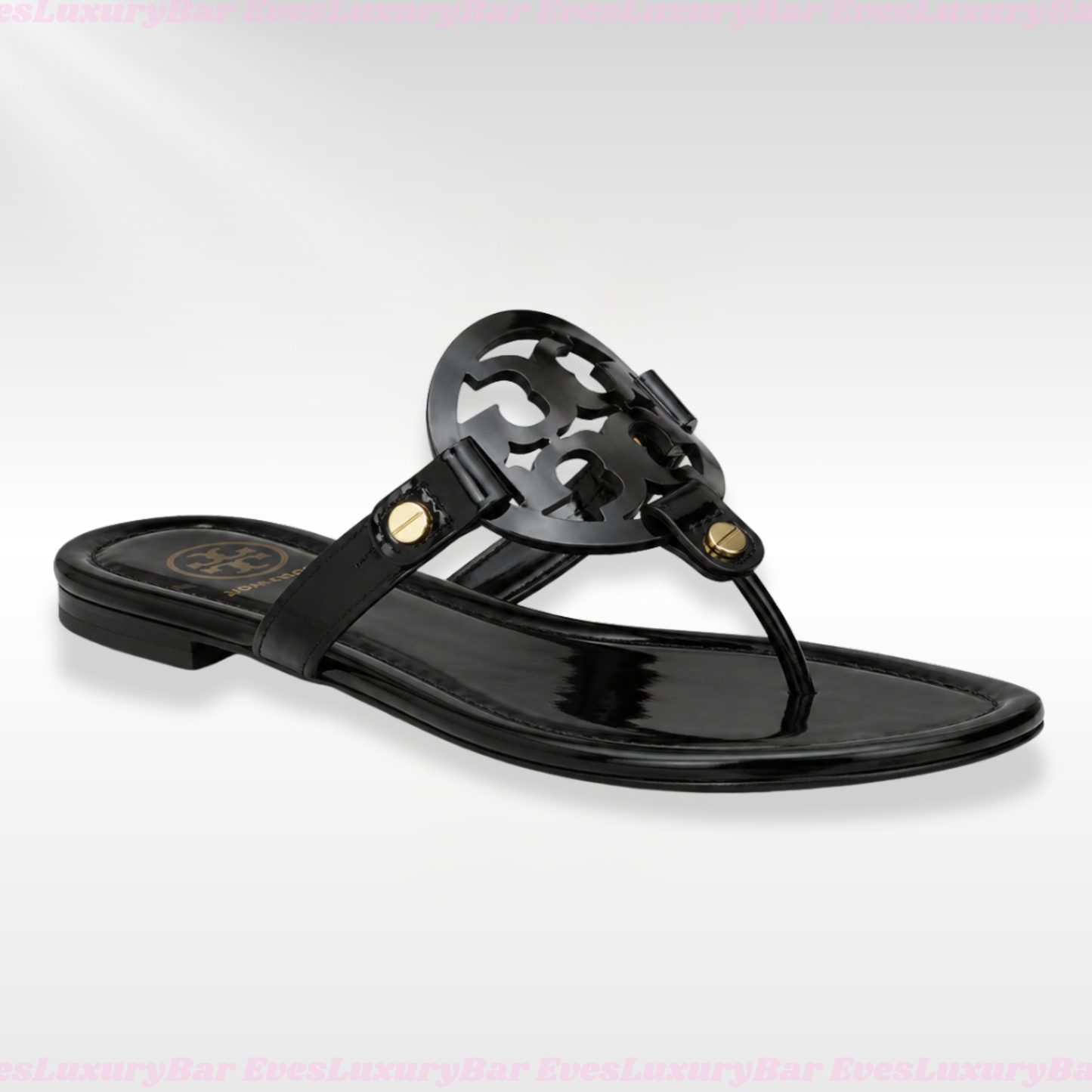 TB GLOSSY SANDALS