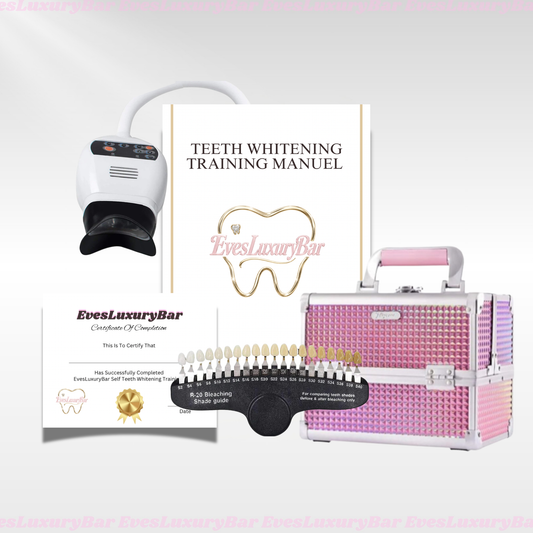 TEETH WHITENING BUSINESS STARTER KIT + TRAINING MANUAL + CERTIFICATE & MORE