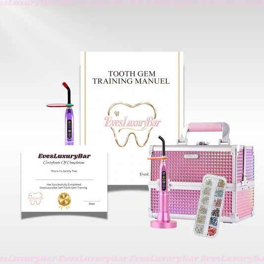 TOOTH GEM BUSINESS STARTER KIT + TRANING MANUEL + CERTIFICATE & MORE