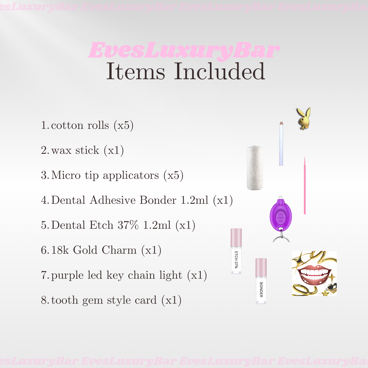 DIY TOOTH GEM KIT - 18K GOLD LIMITED EDITION