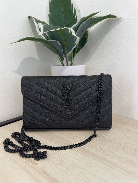 BLACK CROSS BODY BAG