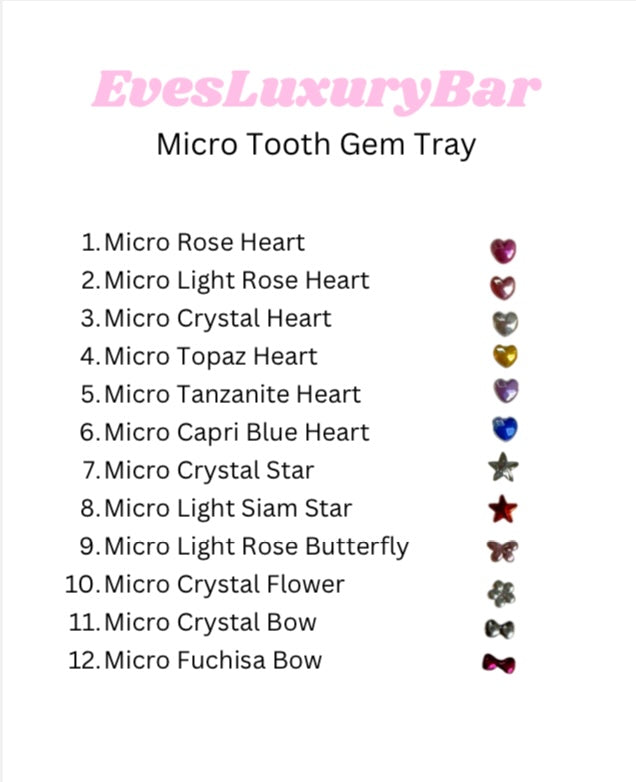 MICRO TOOTH GEM TRAY