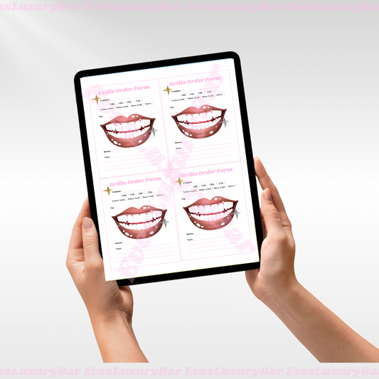 GRILLZ ORDER FORM
